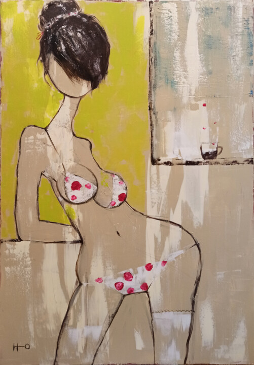 Coccinelle 绘画, 39.4x27.6 in