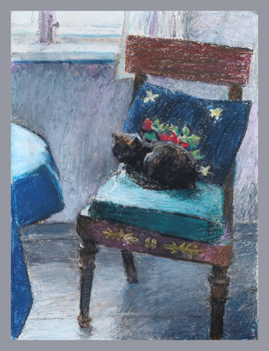 Relaxation 绘画, 15.8x11.8 in
