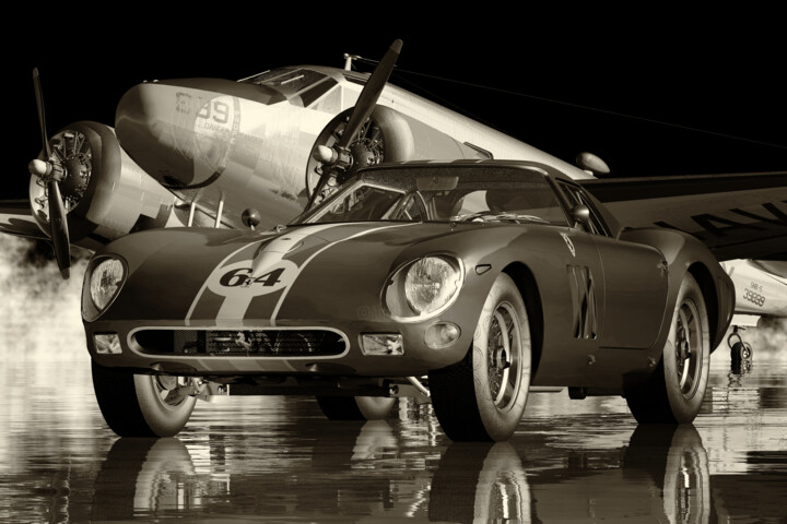 Ferrari 250 GTO From 1964 - The Wanted Classic Car Digital Arts