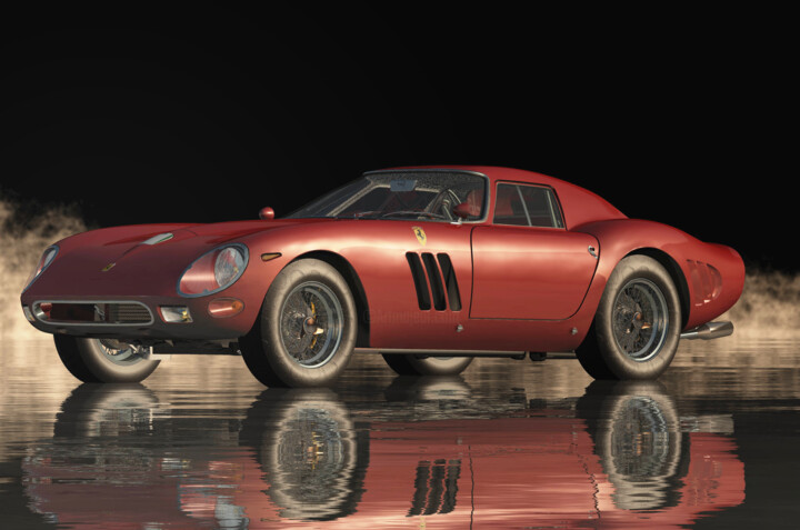 the Ferrari 250 GTO From 1964 Is the Most Precious Sports Ca 数字艺术