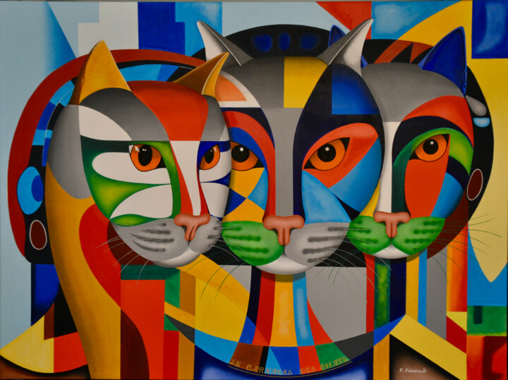 Schilderij,  38,2x51,2 in 