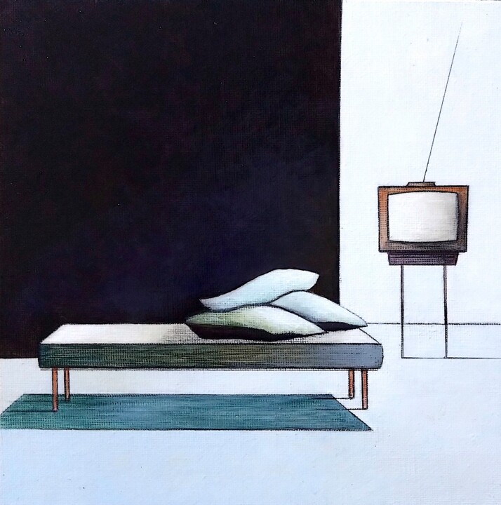 绘画,  7.9x7.9 in 