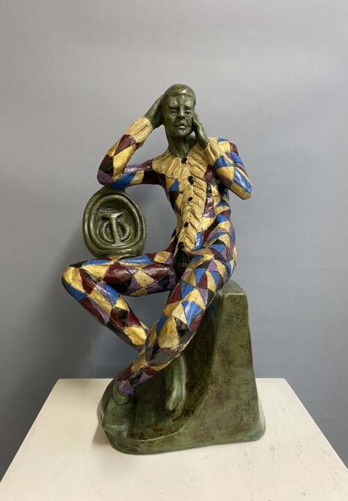 Arlecchino Phi 雕塑, 14.6x9.1 in