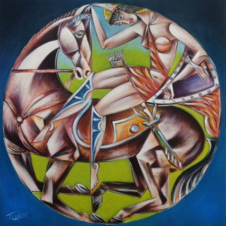Pittura,  19,7x19,7 in 