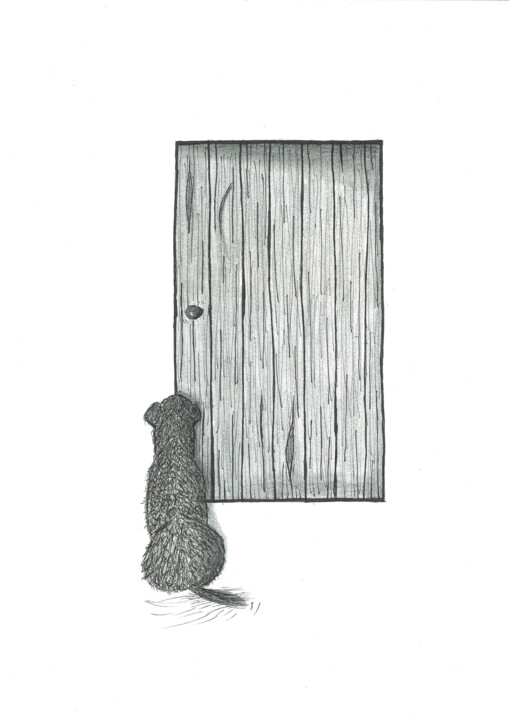 图画,  11.7x8.3 in 