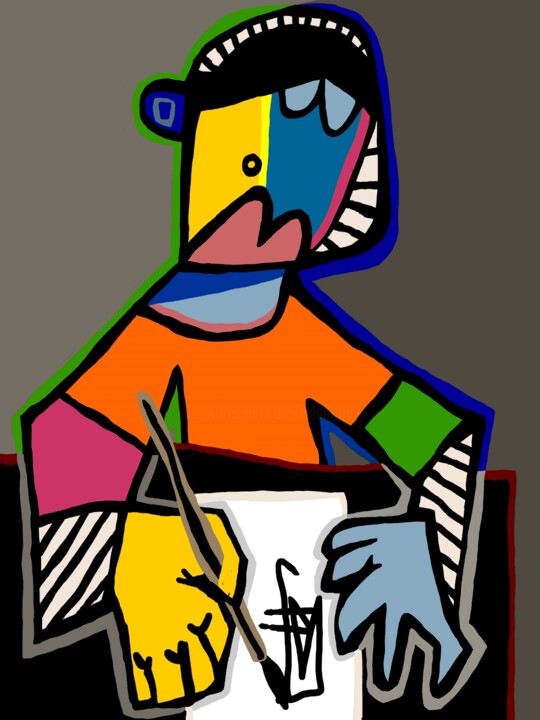 le petit dessinateur 数字艺术