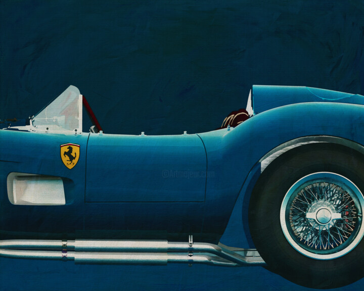 Ferrari F 250G Testarossa 1964 数字艺术