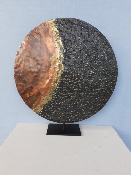 Occultation 雕塑, 16.5x15 in