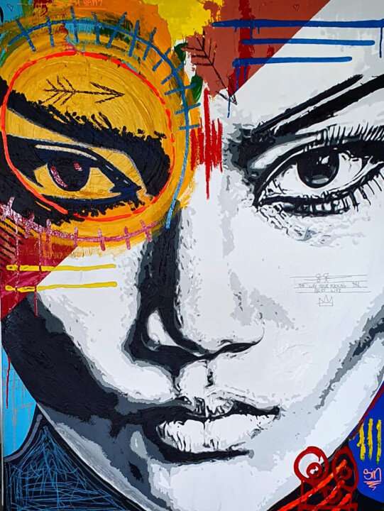 Devant Nous 绘画, 45.7x35 in