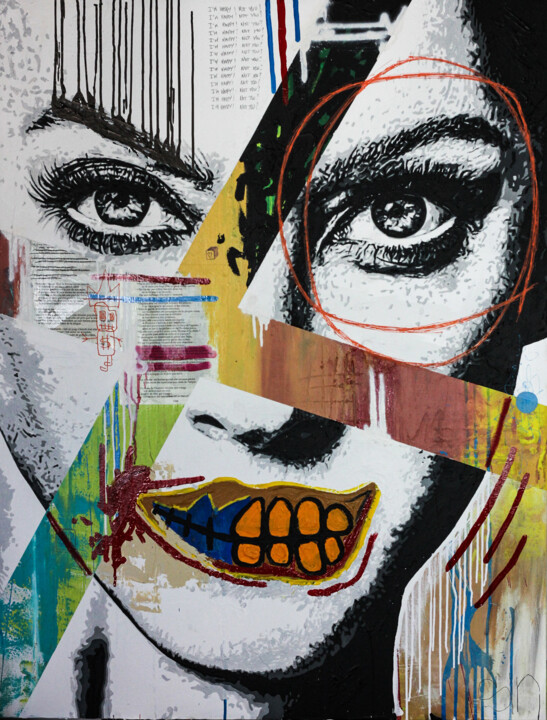 Impitoyable 绘画, 45.7x35 in