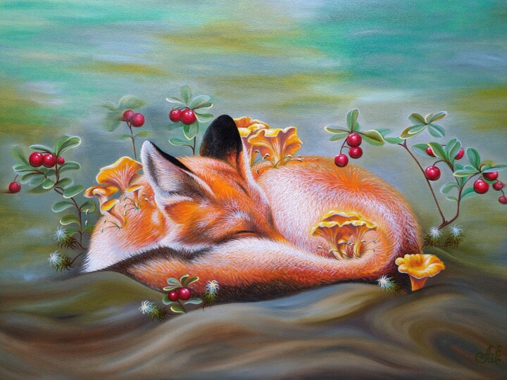 Sweet dreams 绘画, 19.7x27.6 in