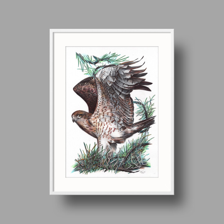 Work presented framed