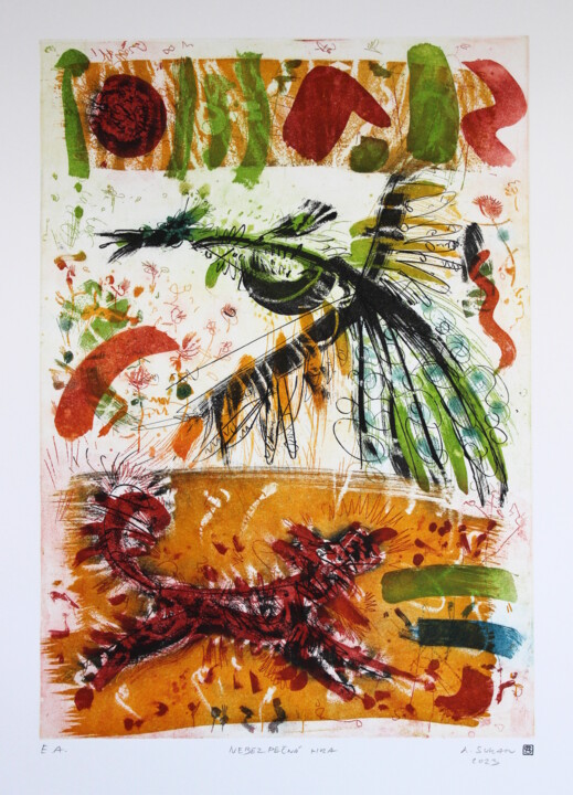 印花与版画,  19.7x13.8 in 
