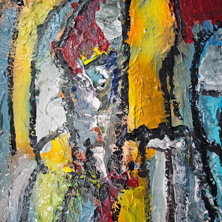 Artwork's surface or texture