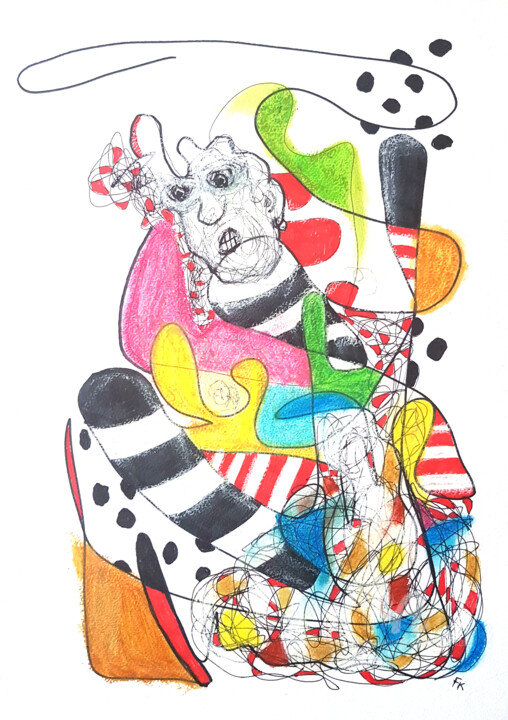 17/11/23 绘画, 16.5x11.7 in