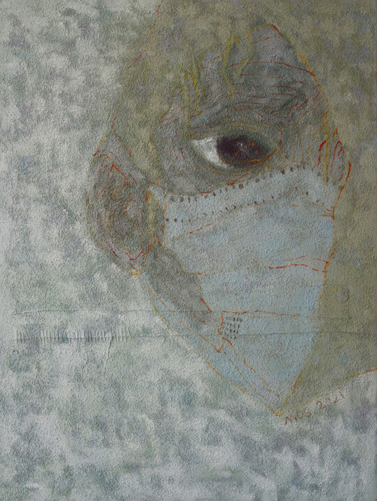 Look at the green sky Tablo, 31,5x23,6 in