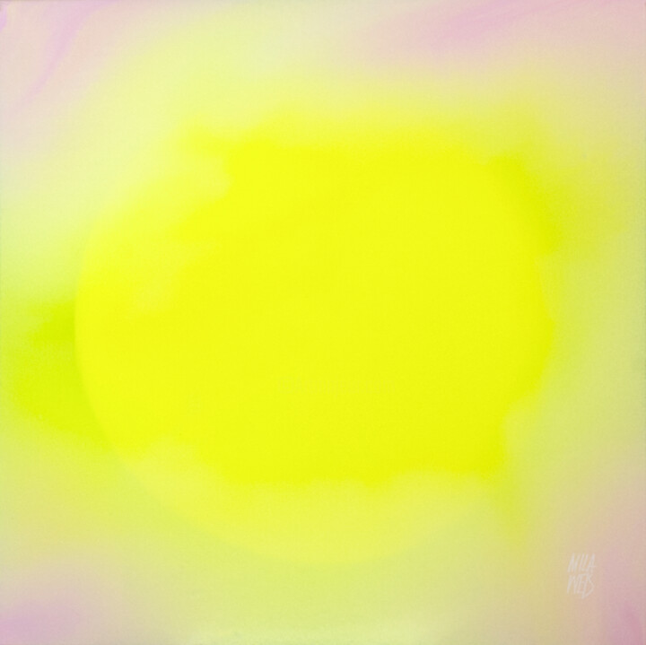 The Beginning No. 9 Painting, 39.4x39.4 in
