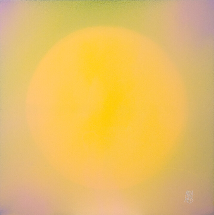 The Beginning No. 11 绘画, 39.4x39.4 in