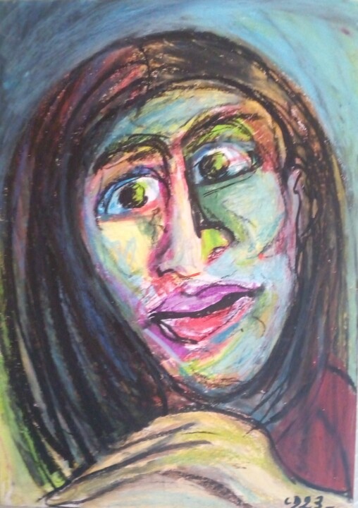 visage 6 图画, 16.5x11.7 in