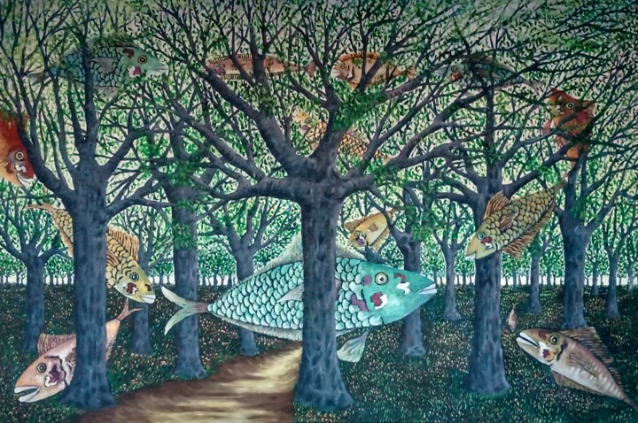 Sogno 绘画, 31.5x47.2 in