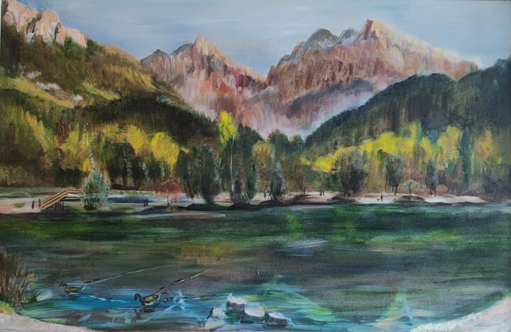 绘画,  33.5x51.2 in 