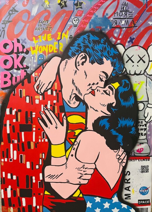Eternal Love 绘画, 43.3x31.5 in