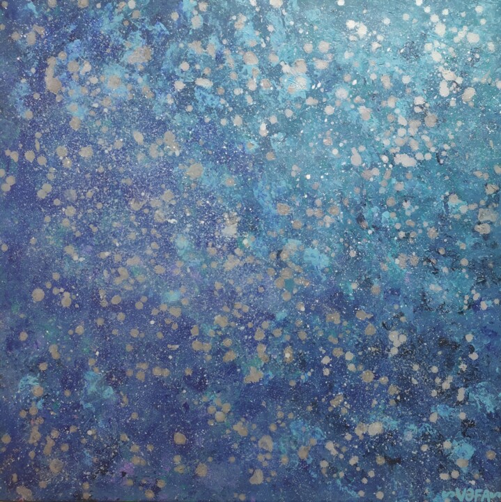 Pintura titulada "Neptune" por Vafa Majidli, Obra de arte original, Acrílico
