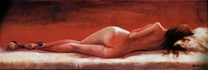 绘画,  7.9x23.6 in 