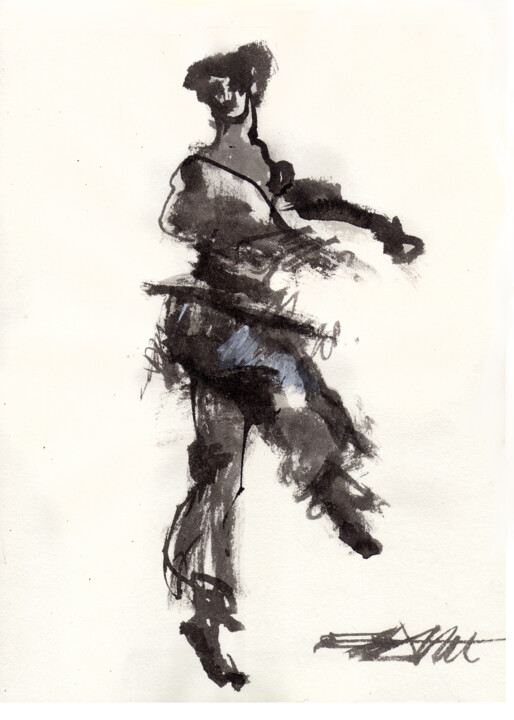 N°925 Danse 图画, 11.5x8.2 in