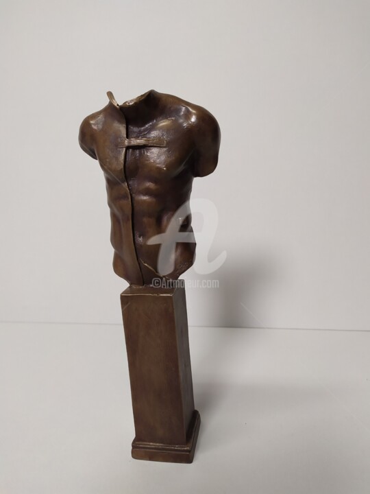 TORSO - by Igor Mitoraj 雕塑, 8.5x3.2 in