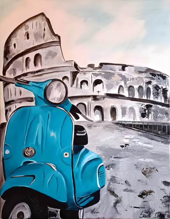 Minerva 绘画, 27.6x23.6 in