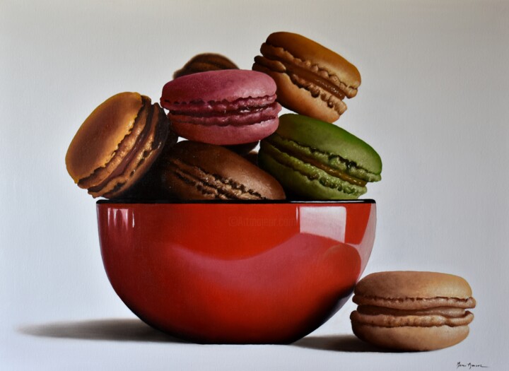 The Macarons 绘画, 19.7x27.6 in
