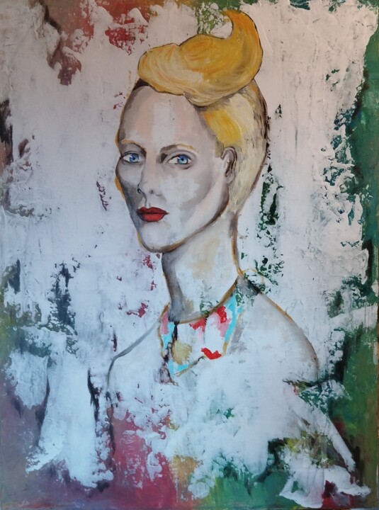 Femmes - l affiche 绘画, 31.5x23.6 in