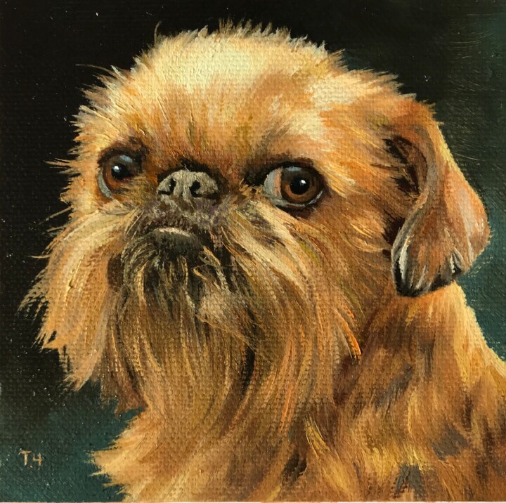 绘画,  3.9x3.9 in 