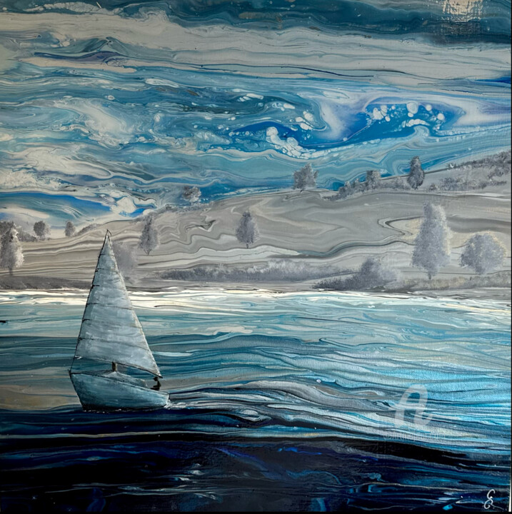 Painting,  19.7x19.7 in 
