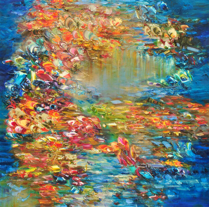 绘画,  35.4x35.4 in 