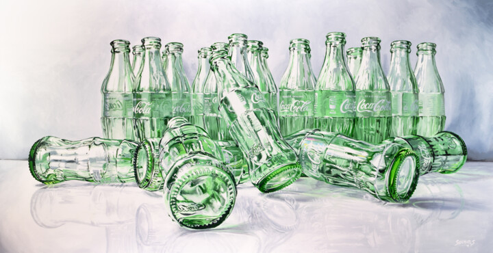 Coca-Cola #2 Pittura, 31,5x61 in