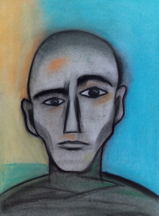 Faces VIII Tekening, 16,5x11,7 in