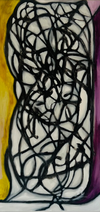 Untitled 绘画, 39.4x19.7 in
