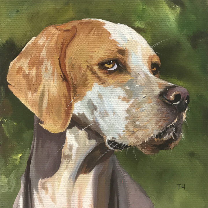 绘画,  3.9x3.9 in 