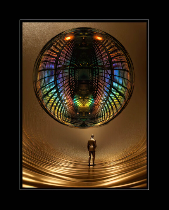 Digital Arts titled "As we step into the…" by Gareth P Jones, Original Artwork, Digital Photography