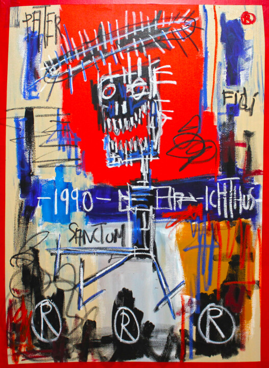 La Fin des Temps N°10 绘画, 31.9x23.6 in