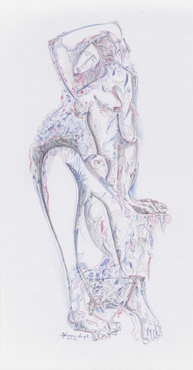 Sappho 图画, 10.2x5 in
