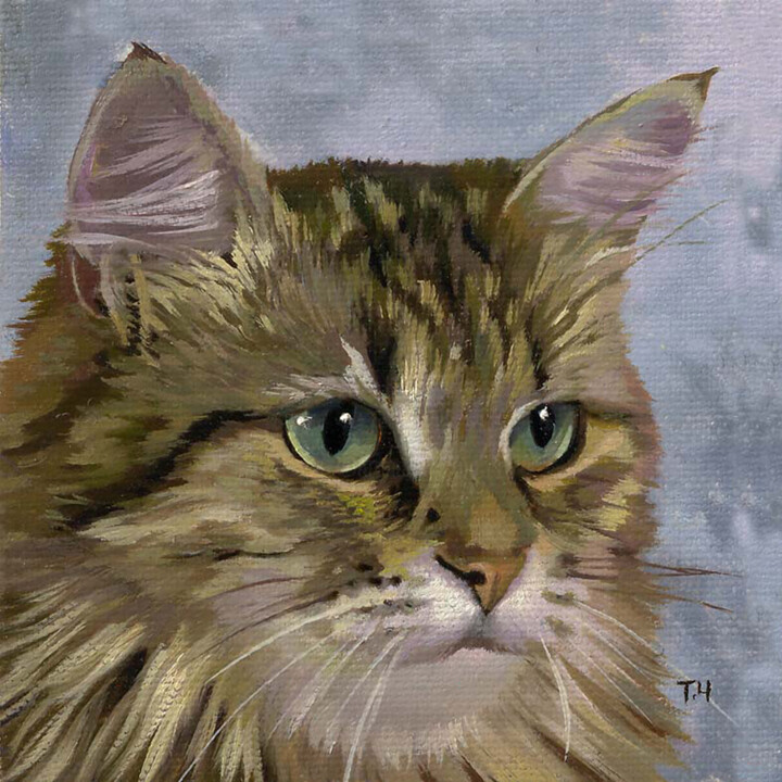 绘画,  3.9x3.9 in 