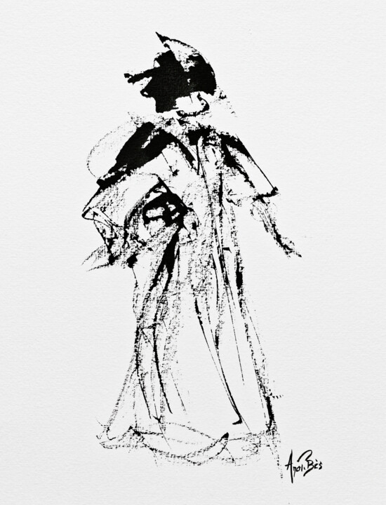 图画,  11.8x9.5 in 
