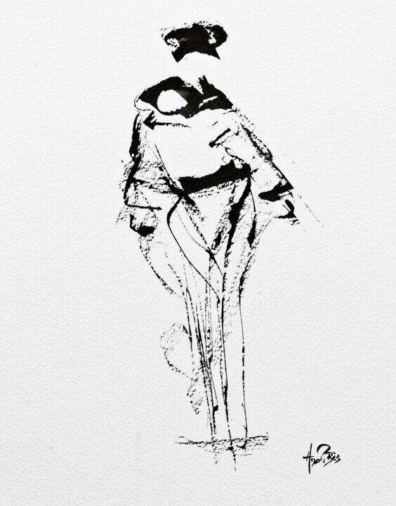 图画,  11.8x9.5 in 