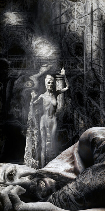 Mes hommages Mr Finley 数字艺术, 31.5x15.8 in