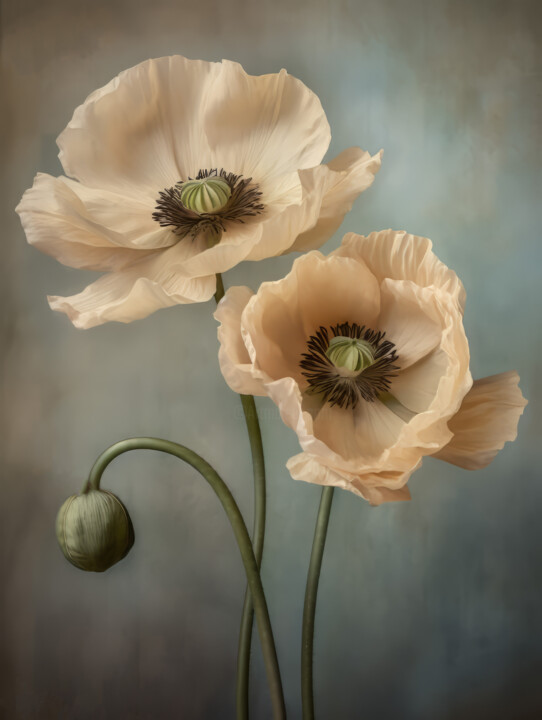 Poppies 33 数字艺术