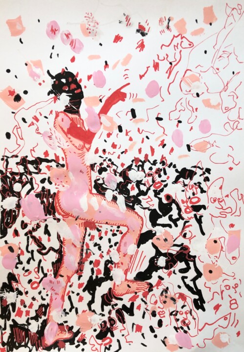 图画,  16.5x11.7 in 