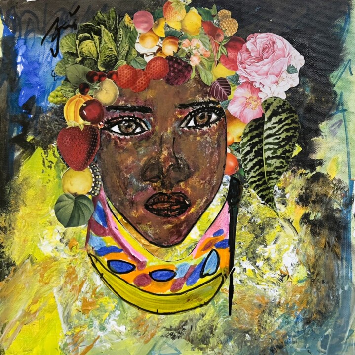 Sélena 绘画, 11.8x11.8 in